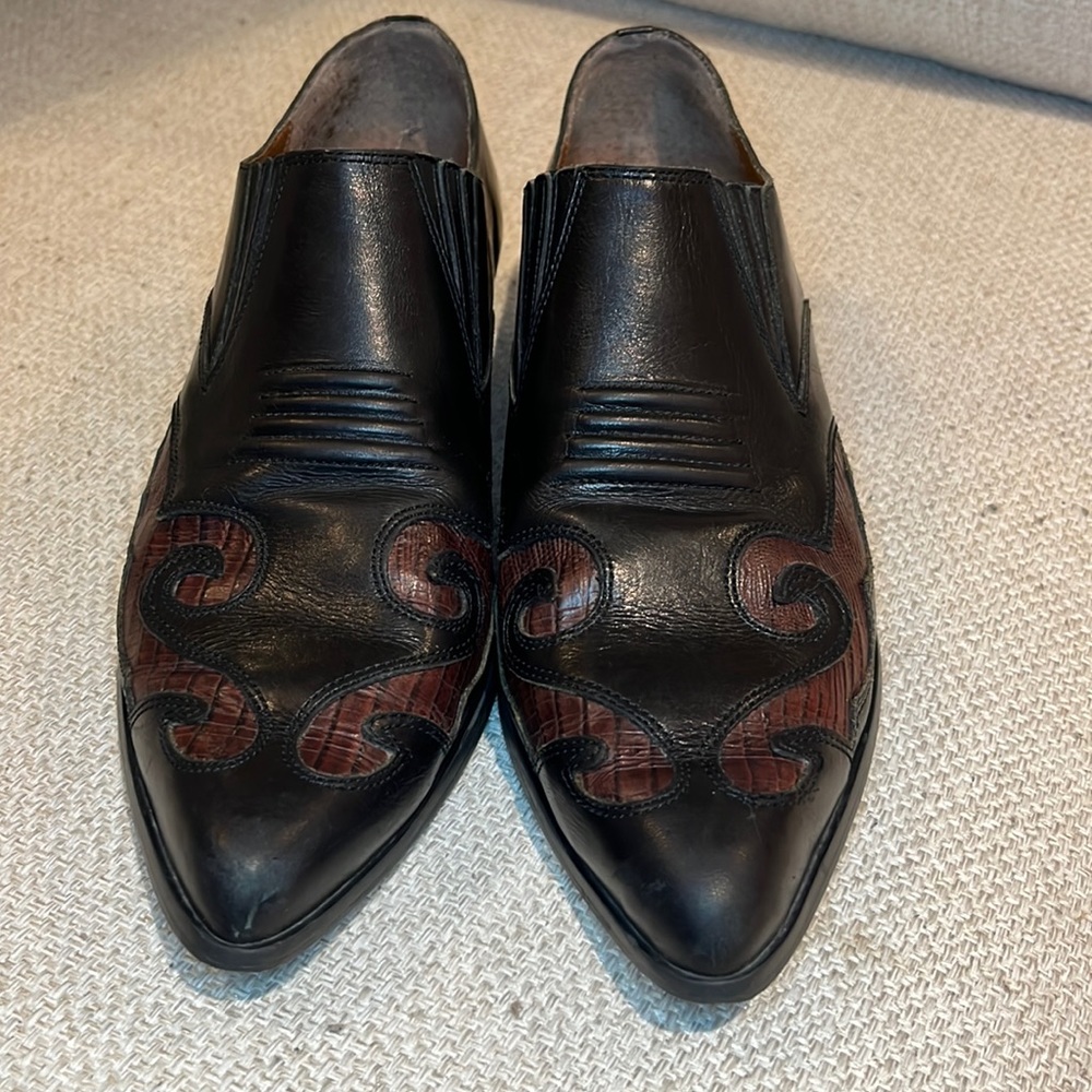 Nine West Vintage Leather Chelsea Ankle Boots, Size 7